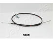 Tažné lanko, parkovací brzda JAPANPARTS BC-528R