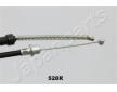 Tažné lanko, parkovací brzda JAPANPARTS BC-528R
