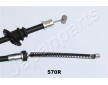 Tazne lanko, parkovaci brzda JAPANPARTS BC-570R