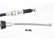 Tazne lanko, parkovaci brzda JAPANPARTS BC-614L