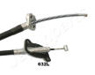 Tažné lanko, parkovací brzda JapanParts BC-632L