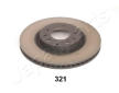 Brzdový kotúč JAPANPARTS DI-321