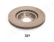Brzdový kotúč JAPANPARTS DI-321
