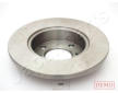 Brzdový kotúč JAPANPARTS DI-538C
