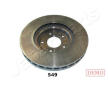 Brzdový kotúč JAPANPARTS DI-549C