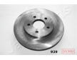 Brzdový kotúč JAPANPARTS DI-929C