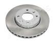 Brzdový kotúč JAPANPARTS DI-K06C