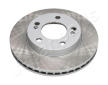 Brzdový kotúč JAPANPARTS DI-S03C