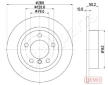 Brzdový kotúč JAPANPARTS DP-0134C