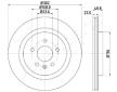 Brzdový kotúč JAPANPARTS DP-0328