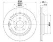 Brzdový kotúč JAPANPARTS DP-0513C