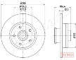 Brzdový kotúč JAPANPARTS DP-132C