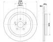 Brzdový kotúč JAPANPARTS DP-267C