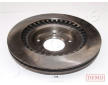 Brzdový kotúč JAPANPARTS DP-319C