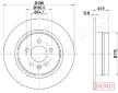 Brzdový kotúč JAPANPARTS DP-426C