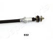 Tazne lanko, ovladani spojky JAPANPARTS GC-632