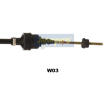 Lanko ovládania spojky JAPANPARTS GC-W03