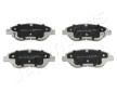 Sada brzdových destiček, kotoučová brzda JAPANPARTS PA-0244AF