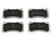 Sada brzdových platničiek kotúčovej brzdy JAPANPARTS PA-0343AF