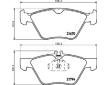 Sada brzdových platničiek kotúčovej brzdy JAPANPARTS PA-0520AF