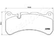 Sada brzdových destiček, kotoučová brzda JAPANPARTS PA-0521AF