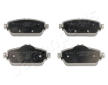 Sada brzdových platničiek kotúčovej brzdy JAPANPARTS PA-0529AF