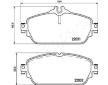 Sada brzdových platničiek kotúčovej brzdy JAPANPARTS PA-0529AF