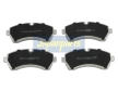 Sada brzdových platničiek kotúčovej brzdy JAPANPARTS PA-0539AF