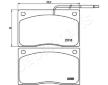 Sada brzdových destiček, kotoučová brzda JAPANPARTS PA-0715AF