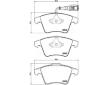 Sada brzdových platničiek kotúčovej brzdy JAPANPARTS PA-0954AF