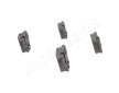 Sada brzdových platničiek kotúčovej brzdy JAPANPARTS PP-0004AF