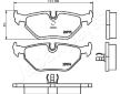 Sada brzdových platničiek kotúčovej brzdy JAPANPARTS PP-0106AF