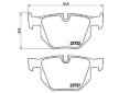 Sada brzdových platničiek kotúčovej brzdy JAPANPARTS PP-0111AF