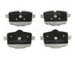 Sada brzdových platničiek kotúčovej brzdy JAPANPARTS PP-0113AF