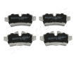 Sada brzdových platničiek kotúčovej brzdy JAPANPARTS PP-0119AF