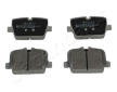 Sada brzdových platničiek kotúčovej brzdy JAPANPARTS PP-0123AF