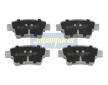 Sada brzdových platničiek kotúčovej brzdy JAPANPARTS PP-0201AF