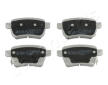 Sada brzdových platničiek kotúčovej brzdy JAPANPARTS PP-0209AF