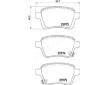 Sada brzdových platničiek kotúčovej brzdy JAPANPARTS PP-0209AF
