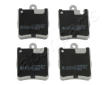 Sada brzdových destiček, kotoučová brzda JAPANPARTS PP-0504AF