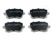 Sada brzdových platničiek kotúčovej brzdy JAPANPARTS PP-0904AF