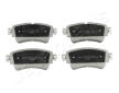 Sada brzdových platničiek kotúčovej brzdy JAPANPARTS PP-0910AF