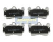 Sada brzdových platničiek kotúčovej brzdy JAPANPARTS PP-0918AF