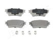 Sada brzdových destiček, kotoučová brzda JAPANPARTS PP-515AF