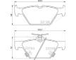 Sada brzdových destiček, kotoučová brzda JAPANPARTS PP-706AF