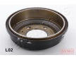 Brzdový bubon JAPANPARTS TA-L02C