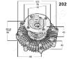 Spojka, větrák chladiče JAPANPARTS VC-202