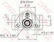 Válec kolové brzdy TRW BWD110
