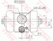 Válec kolové brzdy TRW BWD194