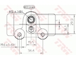 Válec kolové brzdy TRW BWH145
